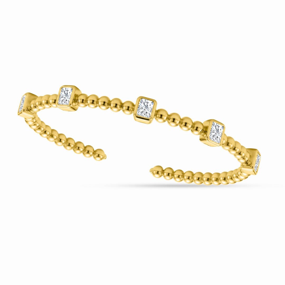 LG - 14K 1.00CT D-BANGLE LDS RDS CERTIFIED
